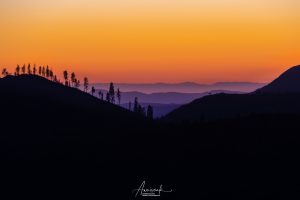 Sundet in Yosemite National Park