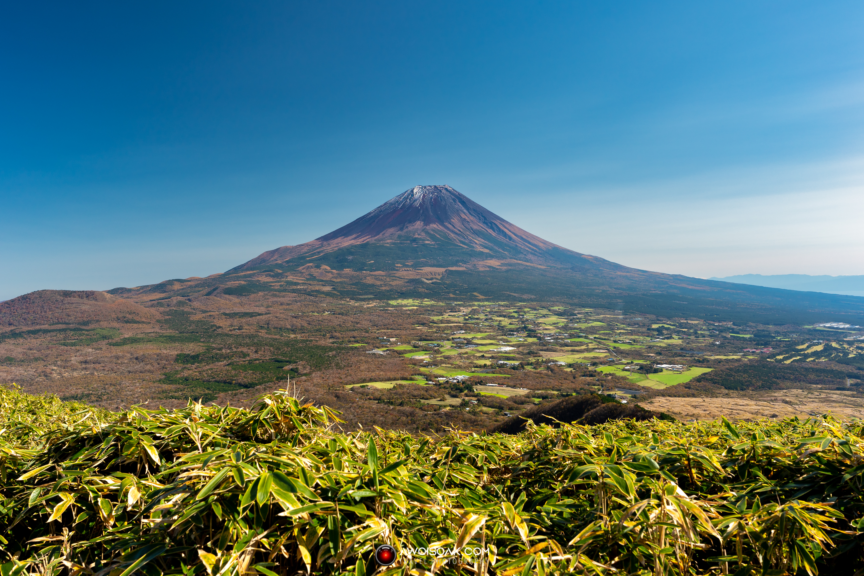 Mount Fuji from Mt. Ryugadake